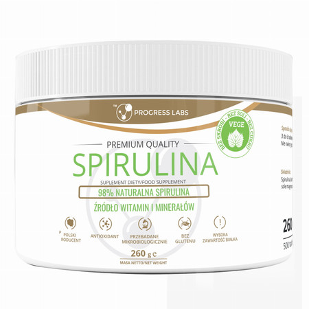 Progress Labs Spirulina 500Mg - 500 Tabl.