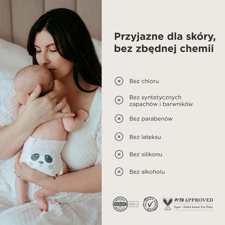 Kit & Kin, Pieluszki Jednorazowe 6 Junior (15 kg+), Piesek/Pingwinek, 24 szt.
