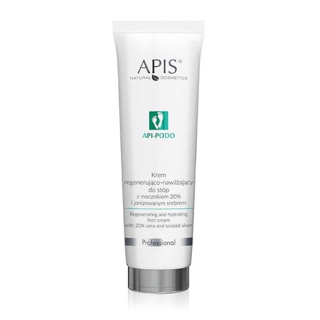 Api-Podo krem regenerująco-nawilżający do stóp z mocznikiem 20% i jonizowanym srebrem 100ml