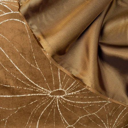 OBRUS BLINK 18 35 X 180 CM BRĄZOWY