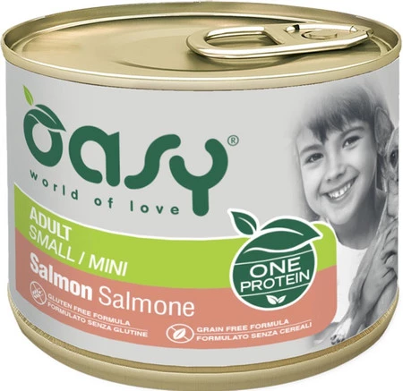 OASY Dog OAP Adult Small / Mini Salmon Łosoś 200g