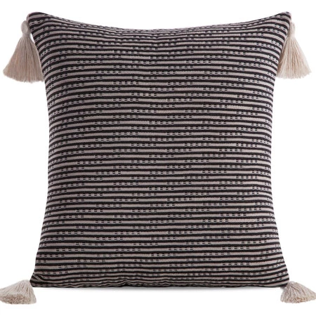 Poszewka Boho 6 45 x 45 cm, Czarny