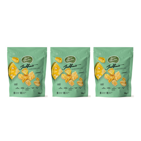 Zestaw: 3x Super Munchies Chipsy Z Jackfruita 50g