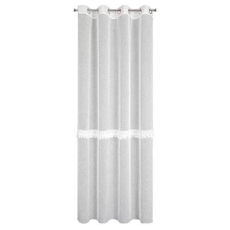 FIRANA GOTOWA ROXANA 140 X 250 CM BIAŁY