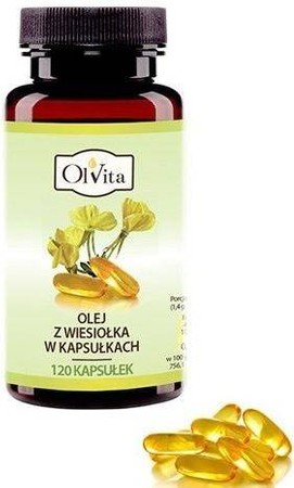 Olvita Olej Z Wiesiołka 120 Kaps.