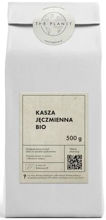 KASZA JĘCZMIENNA BIO 500 g - THE PLANET