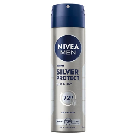 Men Silver Protect antyperspirant spray 150ml