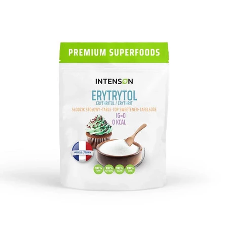 Intenson Erytrytol 1kg Erytrytol Francja erytrol naturalny słodzi