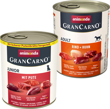 ANIMONDA Grancarno JUNIOR Indyk 800g