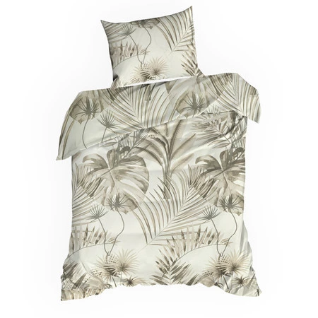 Komplet pościeli bawełnianej Nina, 220 x 200 cm, Beżowy