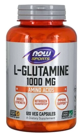 Now Foods L-Glutamina 1000 mg -120 kaps.