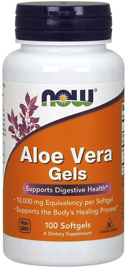 Aloe Vera Gels - Aloes koncentrat z Liści Aloesu 200:1 (100 kaps.) - Nabea.pl