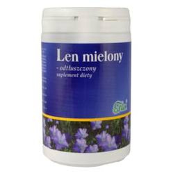 Flos − Len mielony odtłuszczony − 200 g
