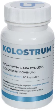 Visanto Kolostrum 200 Mg odporność 60 kaps.