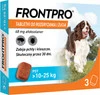 FRONTPRO Tabletki na pchły kleszcze 3szt. dla psa 10-25kg