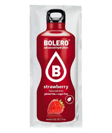 Bolero Strawberry 9g napój w proszku bez cukru