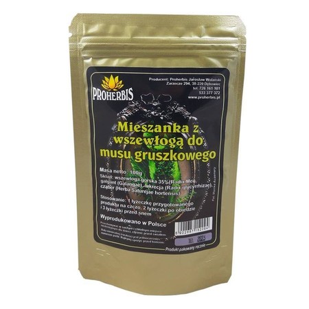Proherbis − Mieszanka z wszewłogą do musu gruszkowego − 100 g
