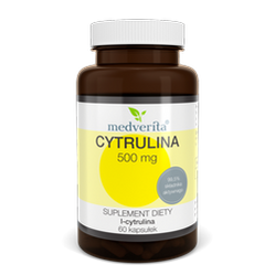 Medverita Cytrulina 500 mg l-cytrulina Aminokwas 60 kaps.