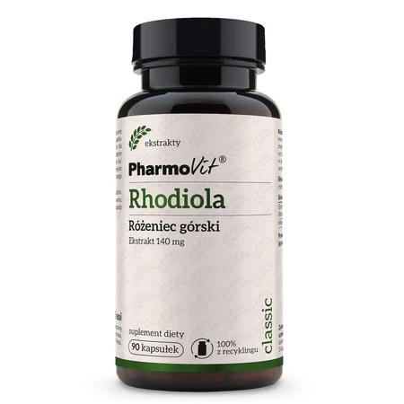 Pharmovit Rhodiola Różeniec Górski 140 mg - 90 kaps.