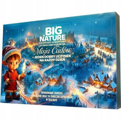 Big nature Kalendarz Adwentowy ze świeczkami Misja Cudów 240g