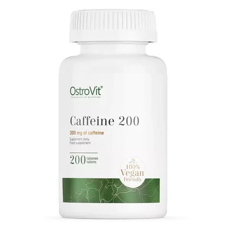 OstroVit Kofeina 200 mg VEGE 200 tabletek