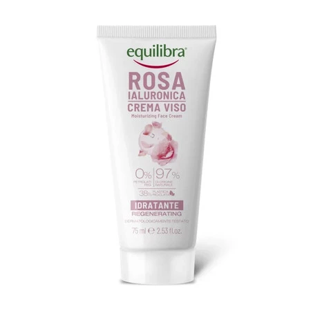 Equilibra Różany krem do rąk z kwasem hialuronowym 75ml