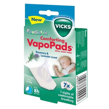 VICKS Pediatric VapoPads Wkładki zapachowe rozmaryn z lawendą