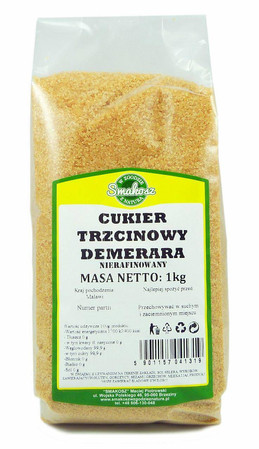 Smakosz − Cukier trzcinowy demerara − 1 kg