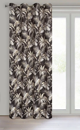 ZASŁONA GOTOWA MAGI 140 X 250 CM CZARNY