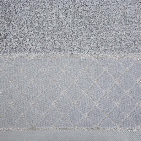 RĘCZNIK MARTHA (05) 50 X 90 CM SREBRNY