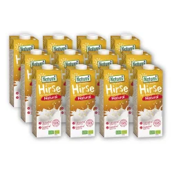 Zestaw Natumi − Napój jaglany bezglutenowy (1000 ml) x12 szt.
