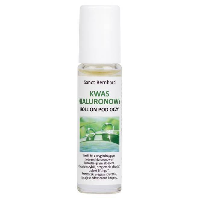 Kwas hialuronowy pod oczy Roll-on (10 ml) - Nabea.pl