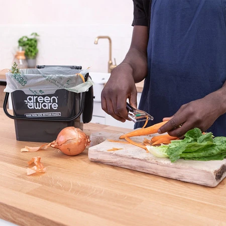 GreenAware, Kompostowalne worki na śmieci 8 L, 40 szt.