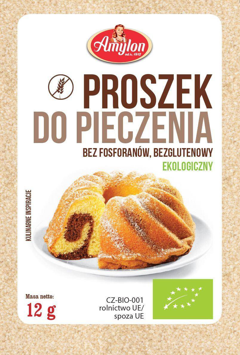 Amylon Proszek do pieczenia bezglutenowy 12 g - Nabea.pl