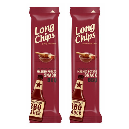 Zestaw 2x Chipsy ziemniaczane o smaku barbecue 75 g