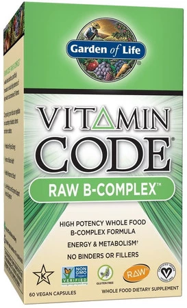 Garden of Life Vitamin Code RAW B-Complex Witamina B Kompleks 60 kaps.