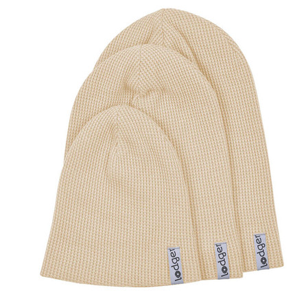 Lodger Czapeczka bawełniana beżowa Ciumbelle Ivory 6-12 m