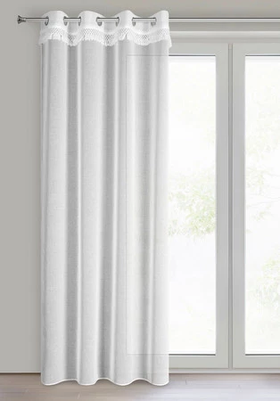 FIRANA GOTOWA KIRA 1 140 X 250 CM BIAŁY