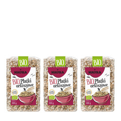Zestaw: 3x Płatki owsiane BIO 300 g