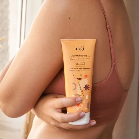 Hagi - Balsam do ciała korzenna pomarańcza - regenerujący 200 ml