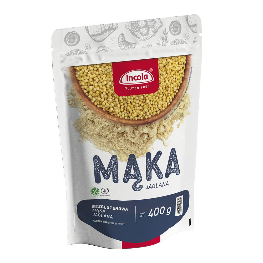 Mąka jaglana bezglutenowa 400 g - Nabea.pl