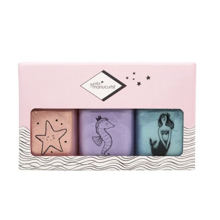 Petite zestaw lakierów do paznokci dla dzieci Bonnie Stella Janis 3x8ml