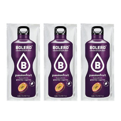 Zestaw: 3x Bolero Passionfruit 9g napój w proszku bez cukru