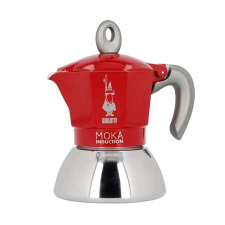 Bialetti New Moka Induction kawiarka 2tz Czerwona