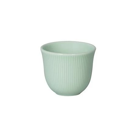 Loveramics Brewers - Kubek 80ml - Embossed Tasting Cup - Celadon Green