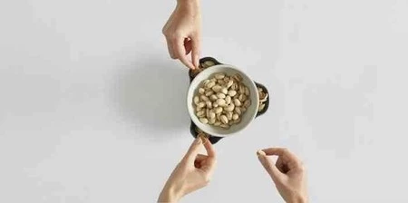 JJ - Podwójne naczynie do przekąsek Double-Dish™,