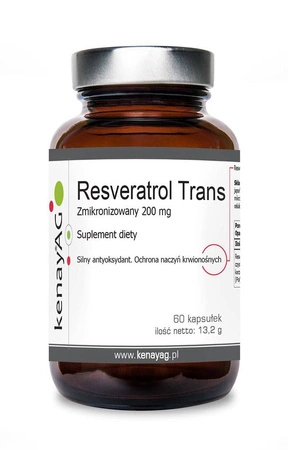Zmikronizowany Resveratrol 200 mg (60 kaps.)