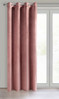 ZASŁONA GOTOWA D91 ROSA 140 X 270 CM CIEMNORÓŻOWY