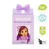 Snails, Zmywalna kreda do włosów dla dzieci, Fioletowa, 3 g