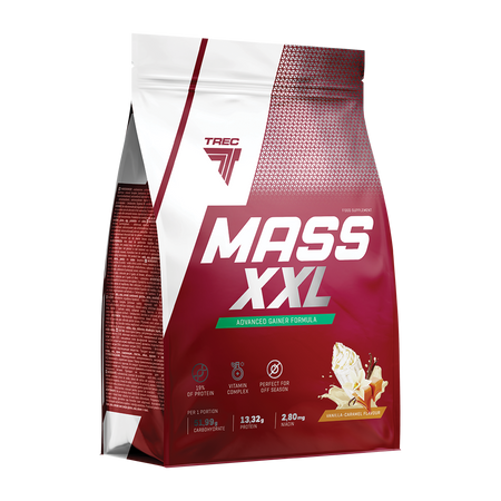 TREC odżywka białkowa MASS XXL 3000g smak Vanilla